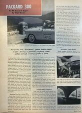 1952 Road Test Packard 300 illustrated picture