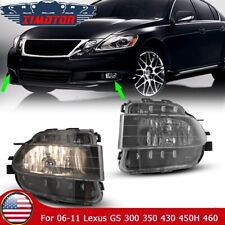 Fog Lights for 06-11 Lexus GS 300 350 430 450H 460 Assembly Lamp Clear Lens Pair picture