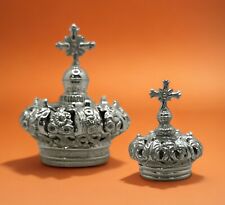 Couple Crowns for Saints Royal Brass Madonna Maria Statue 2,5/1 13/16in picture