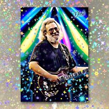 Jerry Garcia Holographic VIP Headliner Sketch Card Limited 2/5 Dr. Dunk Signed picture