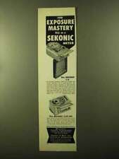 1957 Sekonic L-8 and Clip-On Meters Ad - Mastery picture