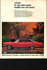 1967 Ford Galaxie 500 -A Ford by any other name Vintage Automobile Ad b6 picture