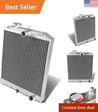 High Performance Aluminum Radiator - 2-Row Dual Core - Compatible with Honda ... picture
