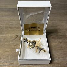 Timex Collectible Mini Clock Airplane picture