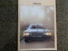 HOLDEN  WB STATESMAN/CAPRICE  BROCHURE picture