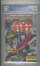 Marvel Premiere #20 PGX  7.5 Iron Fist, Batroc App. Tony Isabella Story, Marvel picture