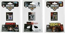 World's Smallest Universal Horror Micro Action Figure Set of Three NEW SEALED picture