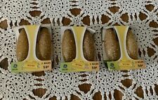 NOS 3 Packs Vintage GE D-90 6 Yellow Stardust Lamps Light Bulbs picture
