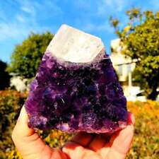 1045g Natural Amethyst Geode Mineral Specimen Crystal Quartz Energy Decoration picture