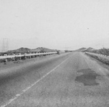 4W Photograph Artistic On The Road Desert Scene 1940's  picture