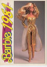 1991 Action/Panini Another First For Barbie 1980 #86 Golden Glamour picture