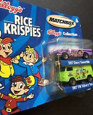 Vintage Collectible Kellogg’s Rice Krispies Matchbox Toy Chevy Car/ VW Van picture
