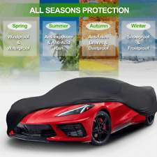 Full Car Cover For Chevy Corvette C5 C6 C7 C8 Waterproof Dustproof All Weather F picture
