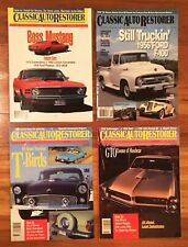 LOT 4 1990s Vtg Classic Auto Restorer Car Magazines '90, '93 Mustang GTO T-Birds picture