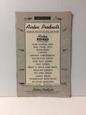 1963 Airtex Products Textile Products for Aircraft Catalog -- 