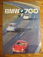 1961 1962 BMW 700 Luxux Brochure, Original picture
