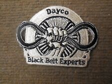 Vintage Dayco Belts And Hoses Black Belt Experts Patch picture
