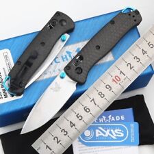 Mini 533-3 AXIS Lock S90V Blade Carbon Fiber Blade Tactical Pocket Folding Knife picture