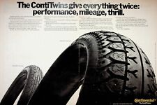1978 Continental Motorcycle Tires Conti Twins - 2-Page Vintage Ad picture