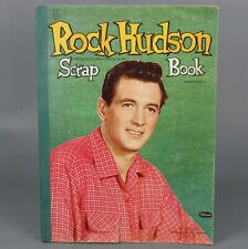 Rock Hudson Scrapbook 1957 by Whitman Unused Empty Universal International Star picture