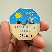 Vintage Sea Isle City New Jersey 1997 Season Beach Tag  picture
