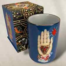 Christian Lacroix Paris Pencil Holder Cup Porcelain Gift Box Set Maison de Jeu picture