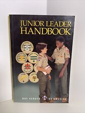 Junior Leader Handbook Vintage Boy Scouts of America BSA Book 1998 picture