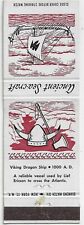 One of Contact Set Ancient Sea-craft Viking Dragon ShipEmpty Matchcover picture