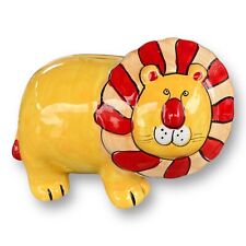Home Essentials & Beyond Baby Lion Kids Childrens Money Coins Savings Piggy Bank picture