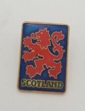 Scotland Crest Coat of Arms Vibrant Enamel Souvenir Travel Pin picture