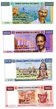 Djibouti - P-42-45 - 4 Piece Set - 2002-2005 dated Foreign Paper Money - Paper M picture