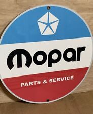 Mopar Parts And Service Premium Quality Vintage  Reproduction Garage Sign picture