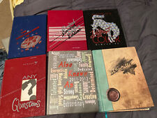 Lot Mustang Oklahoma High School Yearbook 1979 1986 1997 2012 2014 Choice 19.99 picture