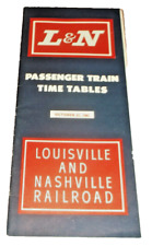 OCTOBER 1963 L&N LOUISVILLE AND NASHVILLE PUBLIC TIMETABLE picture