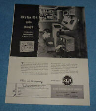 Antique 1945 Ad RCA New 170-A Audio Chanlyst Tester  picture