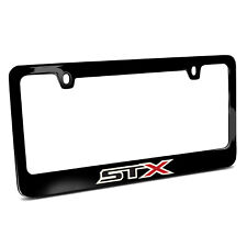 Ford STX 4x4 3D Night Glow Luminescent Logo on Black Metal License Plate Frame picture