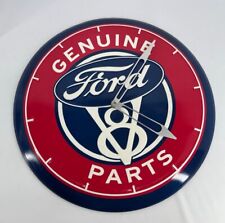 Ford V8 Genuine Parts Wall Clock - Parts Only picture