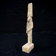 Antique Egyptian Sekhmet Ancient Egyptian Statue Hieroglyph Pharaonic Rare BC picture