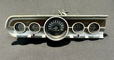 1965 MERCURY COMET CYCLONE GAUGE CLUSTER AND BEZEL OEM HARD TO FIND picture