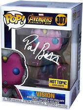 Paul Bettany Marvel Autographed Vision #307 Funko Pop picture