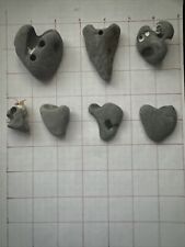 RARE-HEART-hag Stone,Wicca,Holley,pagan,luck,jewelry,#4 picture