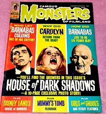 Famous Monsters of Filmland #82 February 1971 DARK SHADOWS *RARE* VG/FINE HORROR picture