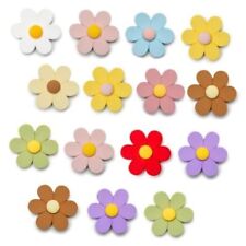 15pcs Flower Fridge Magnets, Large Daisy Refrigerator Magnet Colorful for  picture