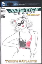 Playboy Artist Doug Sneyd Original Harley Quinn Art Sketch Cover Justice League picture