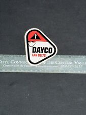 Vintage Dayco Fan Belts Sticker 1970’s picture