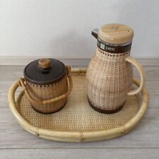[Bulk Sale] Zojirushi Rattan Pot & Ice Bucket Tray Showa Retro picture