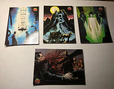 Topps UNIVERAL MONSTERS  4 Cards Set Dracula, the bride of Frankenstein picture