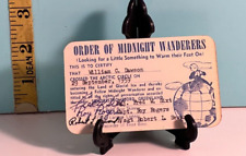 1959 Order of Midnight Wanderers William C.Dawson Crossed the Artic Circle. picture