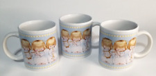 Hallmark Angel 12 oz Coffee Mug Lot of 3 Angels in training Pre Owned Good Condi picture