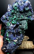 1222g Raw Natural Blue Azurite Crystal &Green Malachite Mineral Specimen Z930 picture